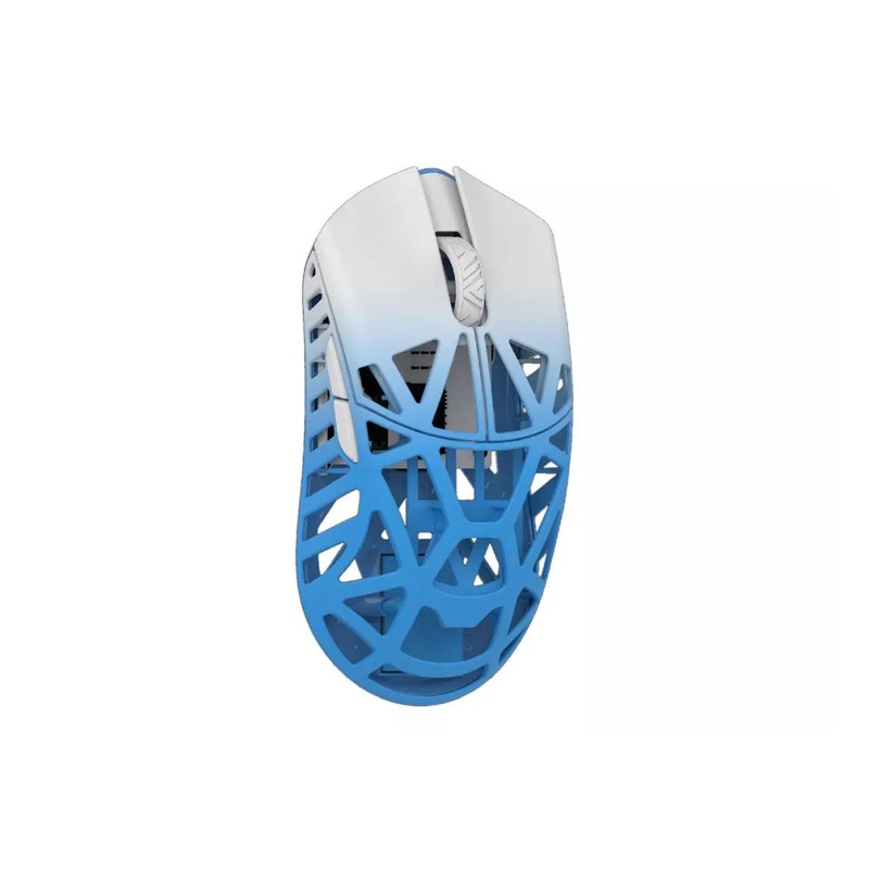 WLMOUSE Beast X 8K Wireless Gaming Mouse - White & Blue  - فأرة